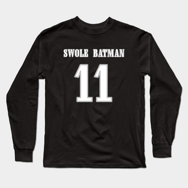 Swole Batman Long Sleeve T-Shirt by Aussie NFL Fantasy Show